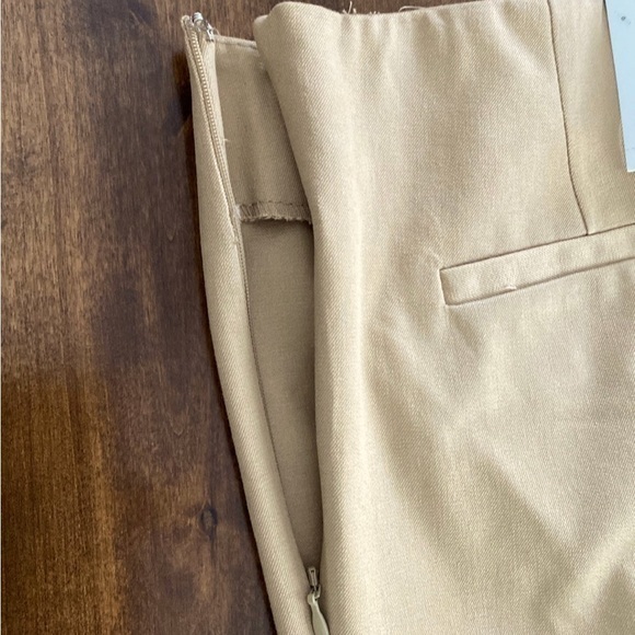 Time and Tru Tan Skinny Four Way Stretch Pants with Side Zipper - Various Sizes - Picture 4 of 15